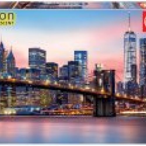 Puzzle 1000 piezas Puente de Brooklyn «Neon»