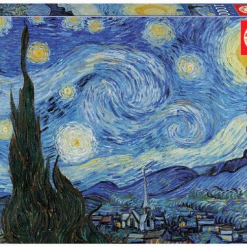 Puzzle 1000 piezas La Noche Estrellada, Vincent Van Gogh