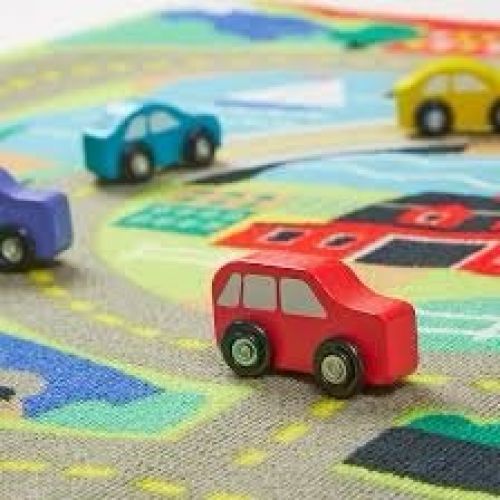 Set alfombra infantil + coches