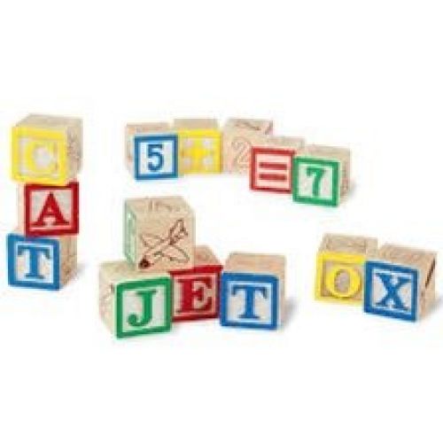 Alfabeto de madera niños