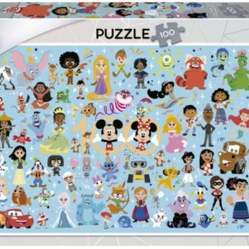 Puzzle 100 piezas Disney 100 multiproperty