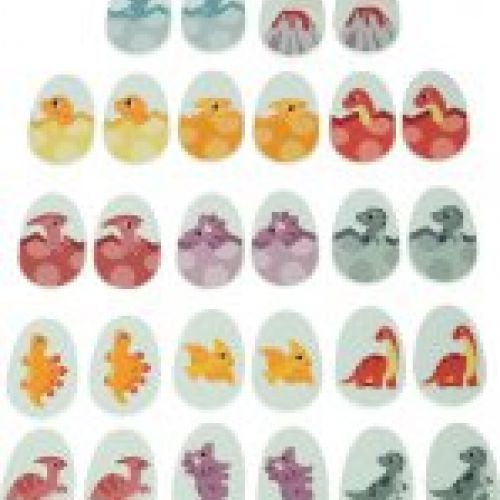 12616 43 memo dino small foot paare dinosaurier vulkan