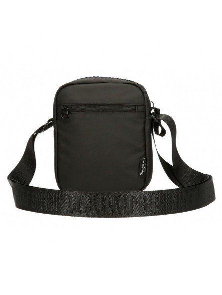 bandolera pequena pepe jeans hoxton negra 4