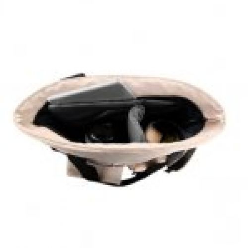 cartera antartik bolso mochila casual color beige 400x120x390 mm 5