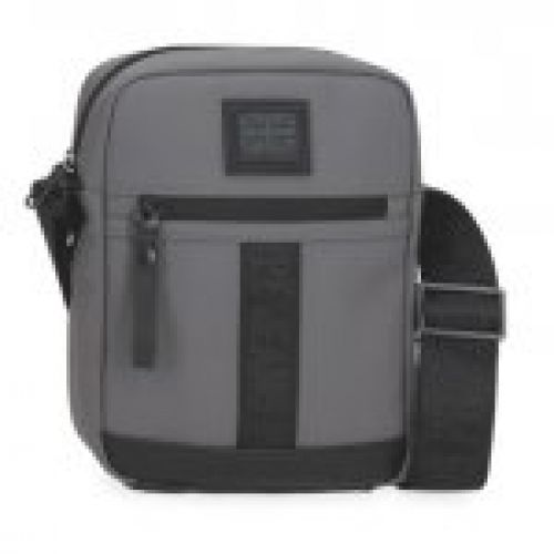 bandolera mediana pepe jeans hoxton gris