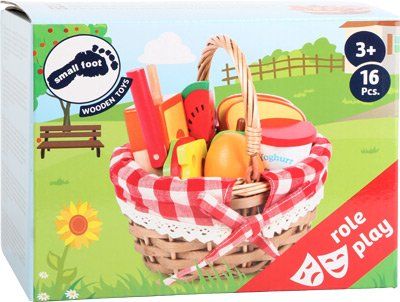 11282 legler small foot einkaufskorb schneide obst verpackung