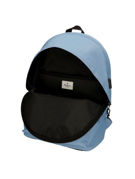 mochila portaordenador pepe jeans aris colorful azul 2