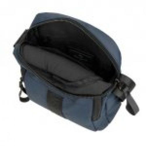 bandolera dos compartimentos mediana pepe jeans hoxton azul 2