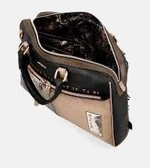 Portadocumentos/Portaordenador negro ANEKKE Shoen