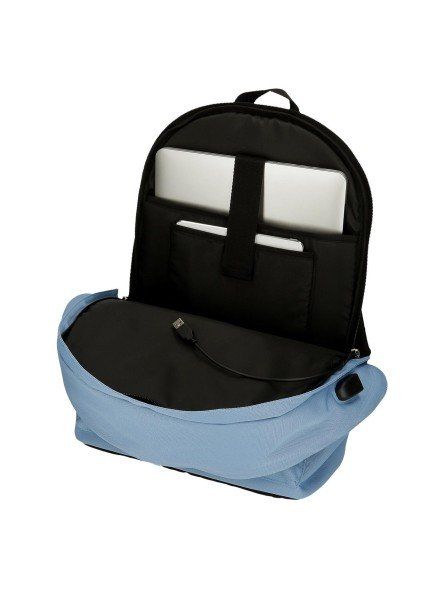 mochila portaordenador pepe jeans aris colorful azul 1