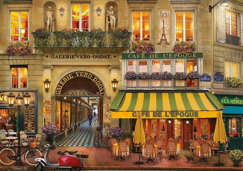 Puzzle 2000 piezas Galerie Paris