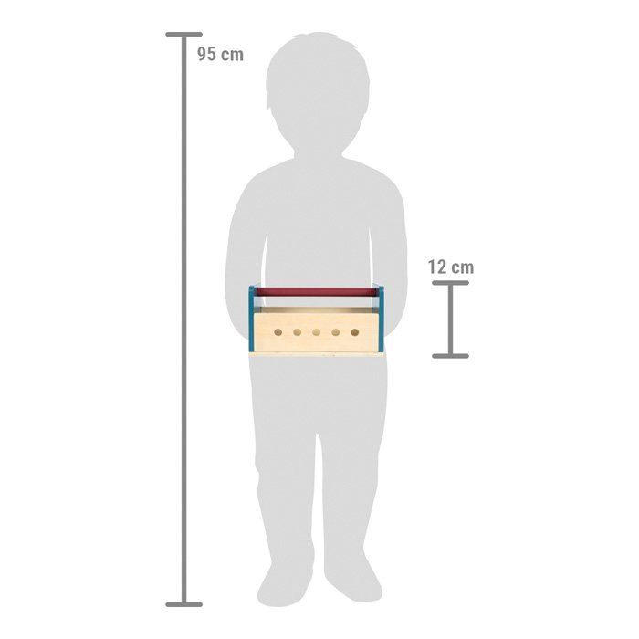 12557 70 werkzeugkasten und werkbank workshop small foot skizze