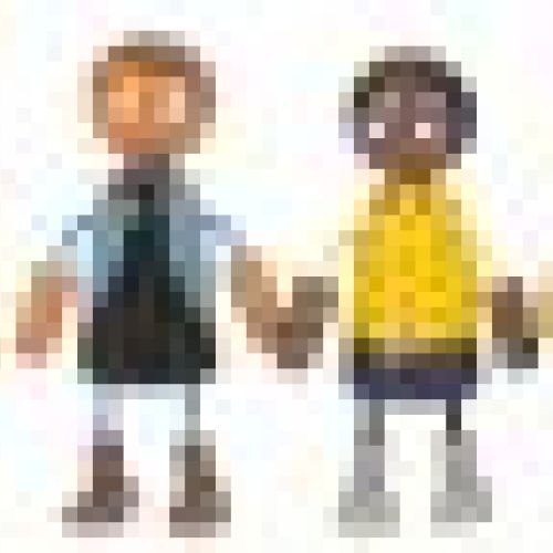 12426 small foot biegepuppen familie patchwork komplett frontal