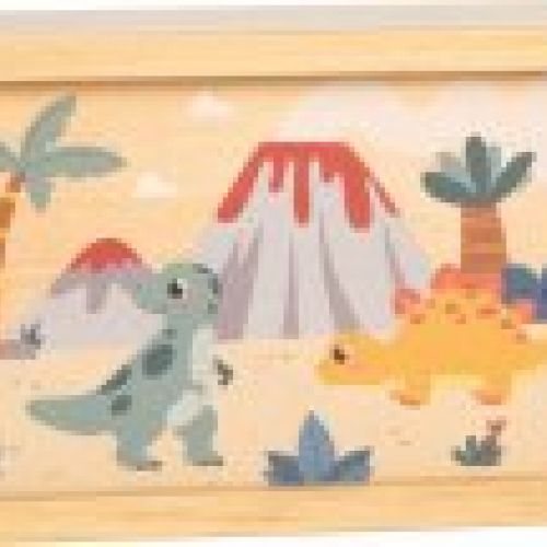 12616 44 memo dino small foot aufbewahrungsbox holz geschlossen