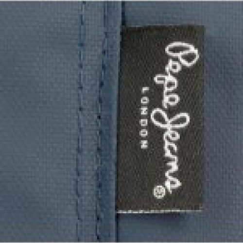 bandolera dos compartimentos mediana pepe jeans hoxton azul 4