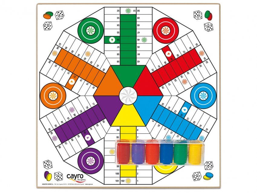 parchis 4 y 6 jugadores madera accesorios a p t 134 a 1