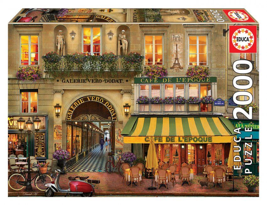 Puzzle 2000 piezas Galerie Paris