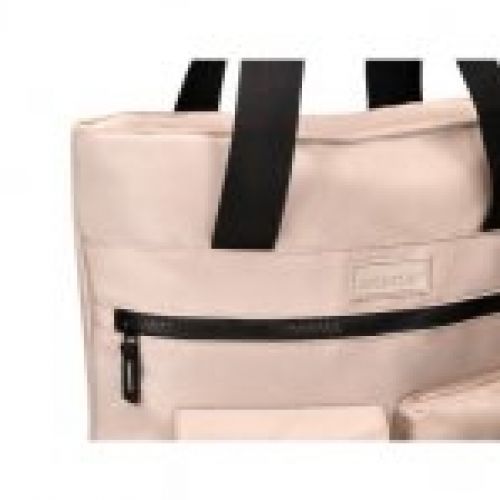 cartera antartik bolso mochila casual color beige 400x120x390 mm 2