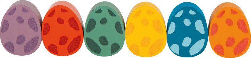 12620 42 balancierwippe dinosaurier small foot bunte dinosaurier eier