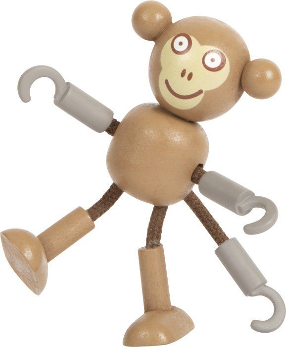 12412 small foot biegepuppen piraten figuren affe