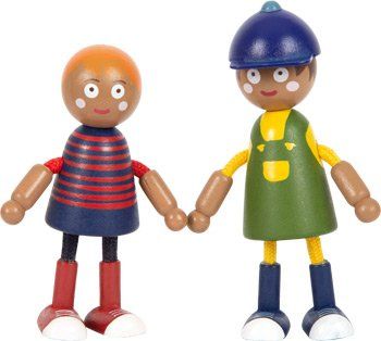 12396 small foot biegepuppen familie diversitaet geschwister