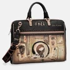 Portadocumentos/Portaordenador negro ANEKKE Shoen