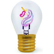 bombilla unicornio
