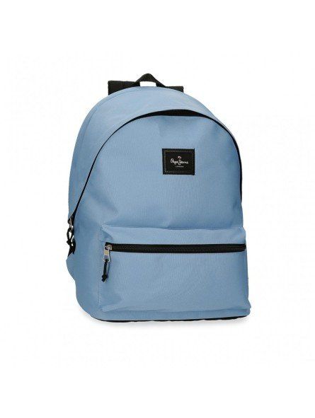 mochila portaordenador pepe jeans aris colorful azul