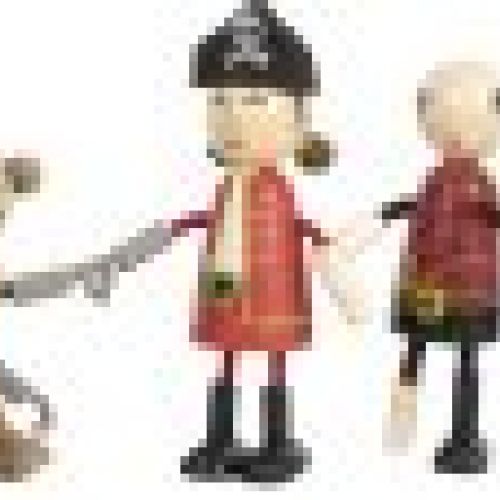 12412 small foot biegepuppen piraten figuren freude zusammen