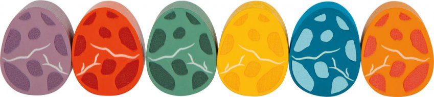 12620 43 balancierwippe dinosaurier small foot bunte dinosaurier eier bruetend