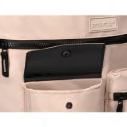 cartera antartik bolso mochila casual color beige 400x120x390 mm 3