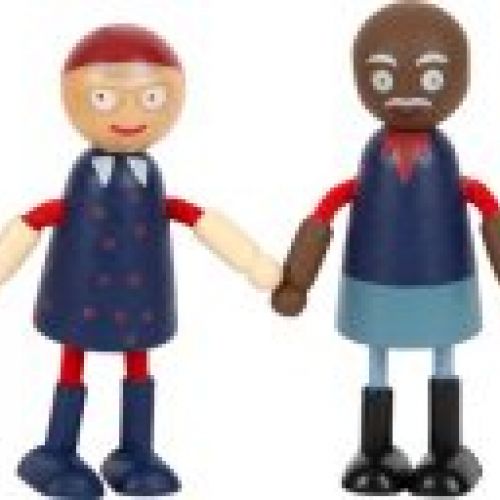 12396 small foot biegepuppen familie diversitaet grosseltern