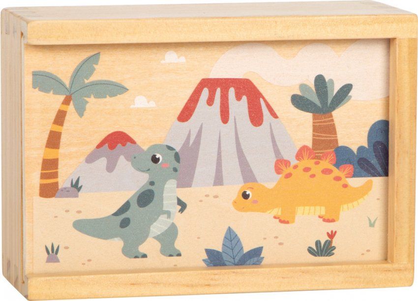 12616 44 memo dino small foot aufbewahrungsbox holz geschlossen