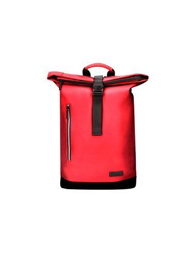cartera antartik mochila waterproof enrollable diseno casual color granate 480x130x280 mm