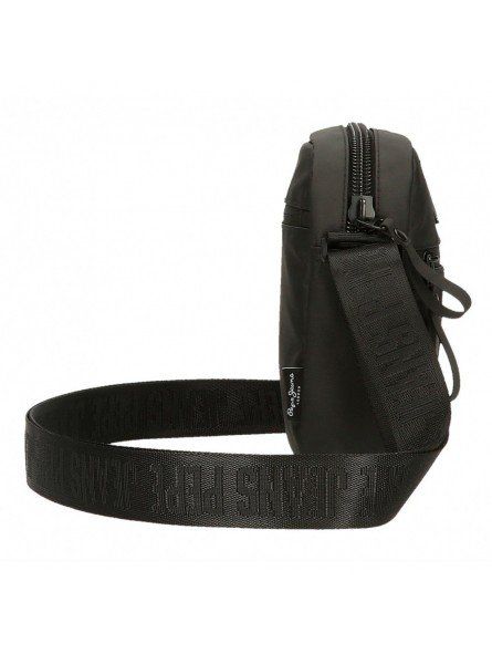 bandolera pequena pepe jeans hoxton negra 3