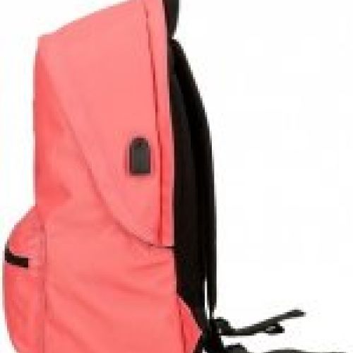mochila portaordenador dos compartimentos pepe jeans aris colorful roja 3