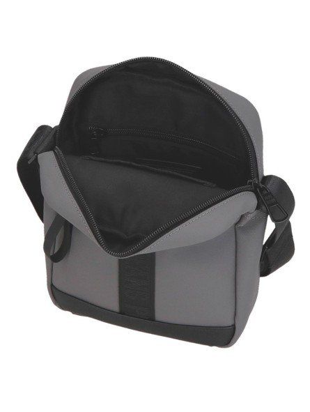 bandolera mediana pepe jeans hoxton gris 2