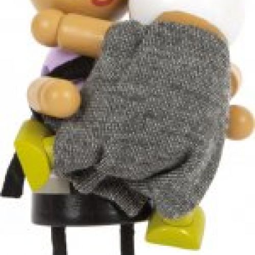 12426 small foot biegepuppen familie patchwork papa baby tragetasche bauch