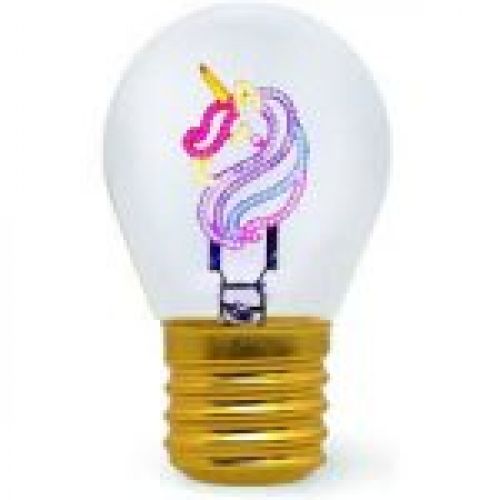 bombilla unicornio