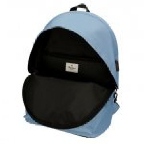 mochila portaordenador pepe jeans aris colorful azul 2