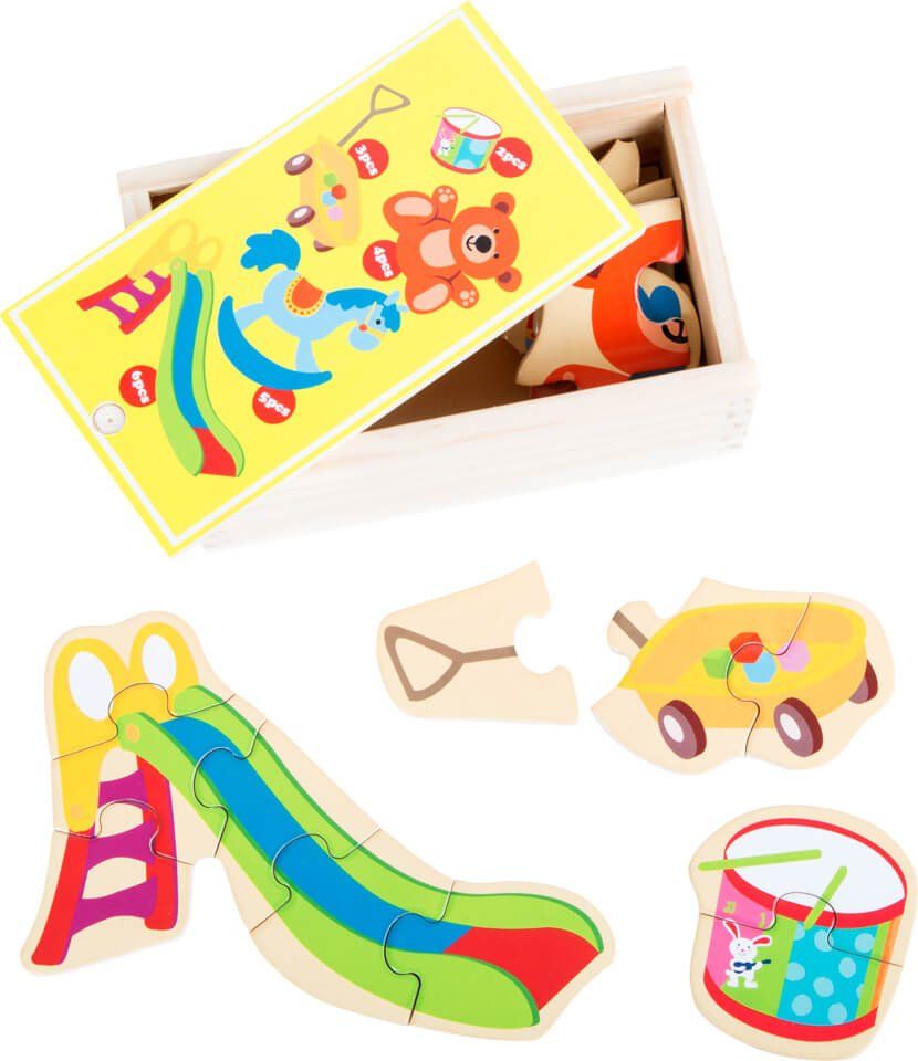 Puzzle caja mi juguete favorito