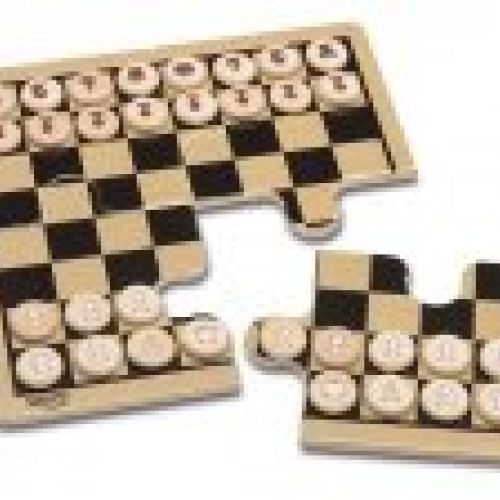 Ajedrez mini caja metal