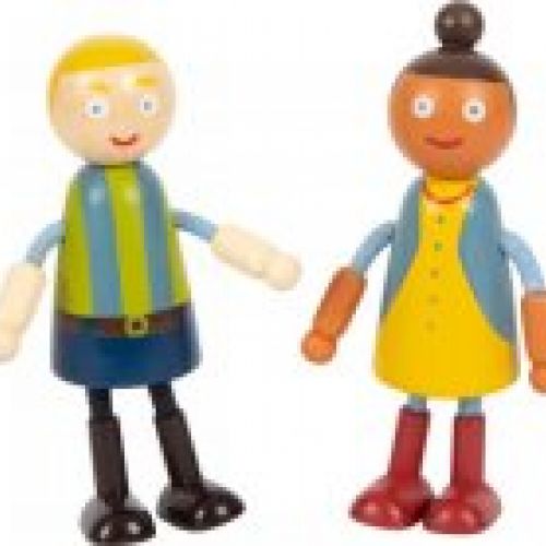 12396 small foot biegepuppen familie diversitaet eltern