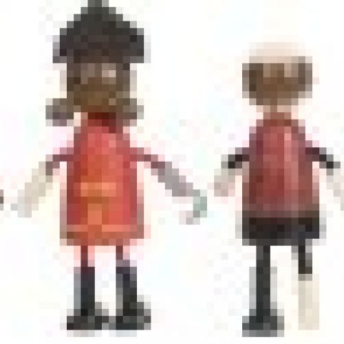 12412 small foot biegepuppen piraten figuren rueckseite von hinten