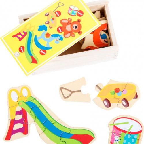 Puzzle caja mi juguete favorito