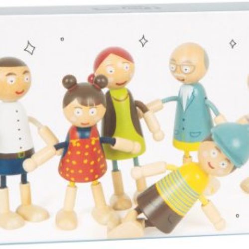 11804 80 biegepuppen familie aus holz small foot verpackung