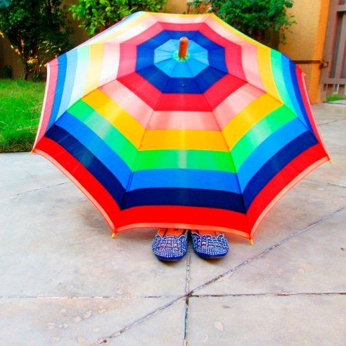 Paraguas librería Maeva en Alicante