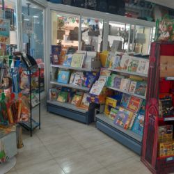 Estanterías llenas de libros en Librería Maeva