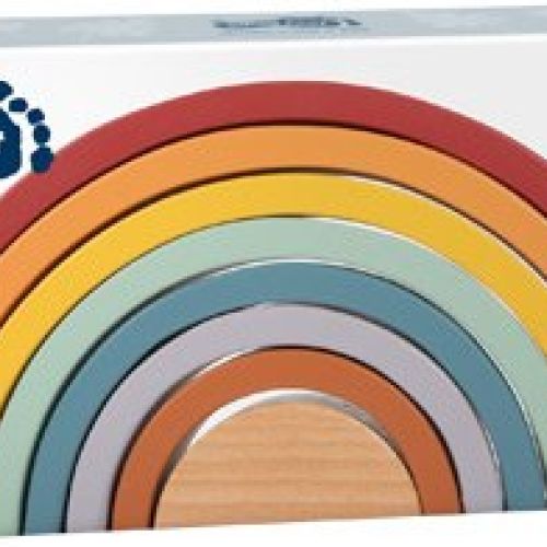 Arcoíris madera de construcción Safari