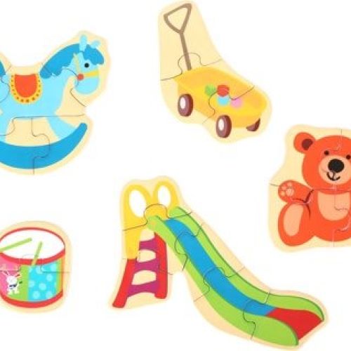 Puzzle caja mi juguete favorito